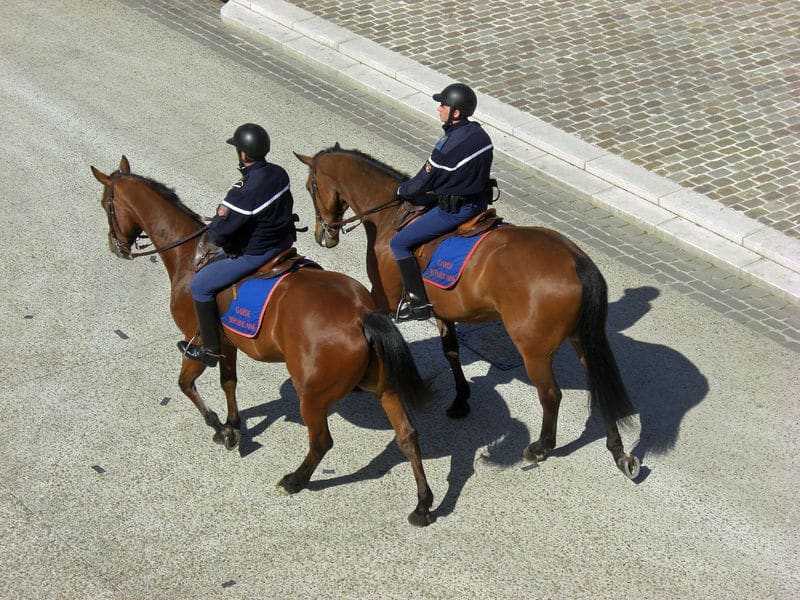 Gendarme à cheval