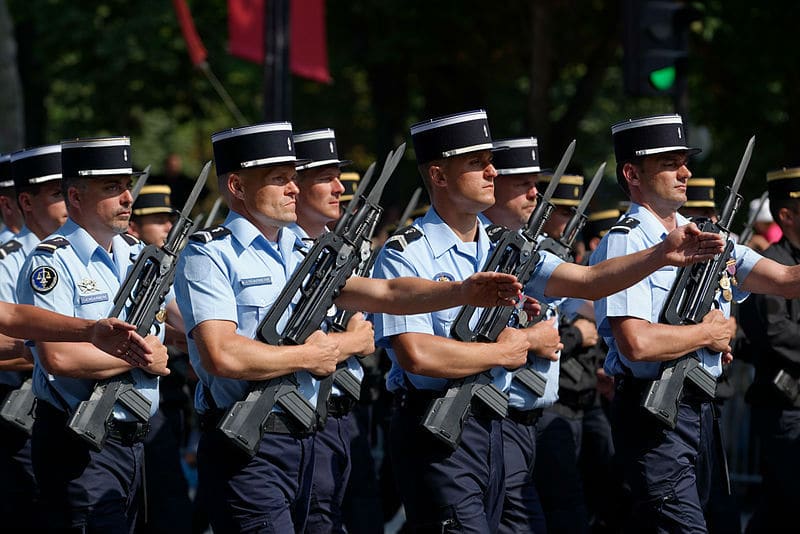 Gendarmerie de l'Air un 14 juillet