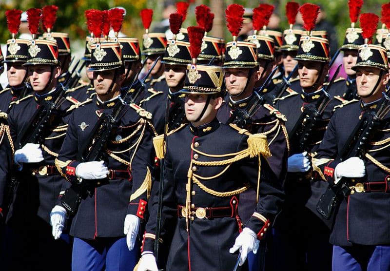 Fantassins de la Garde Républicaine