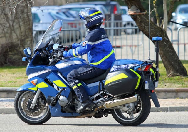 Gendarme à moto