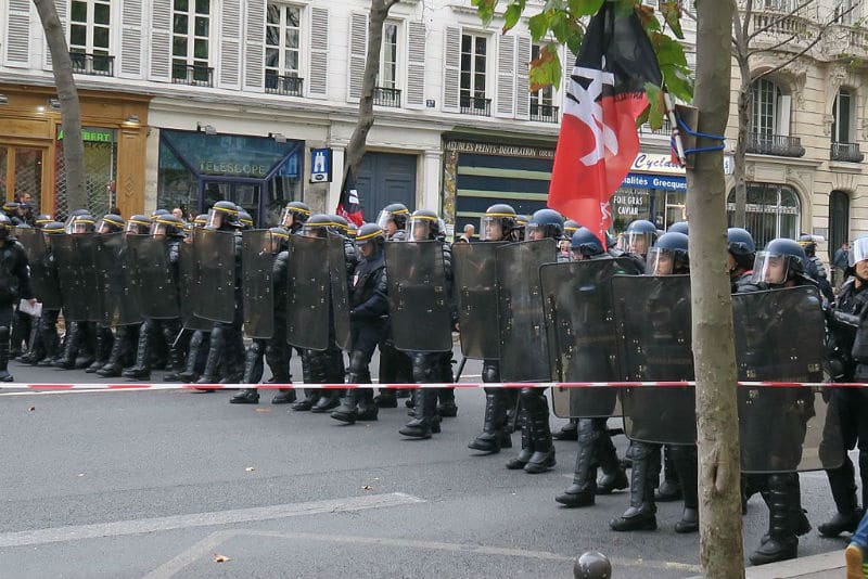 Manifestation Gendarmes Mobiles