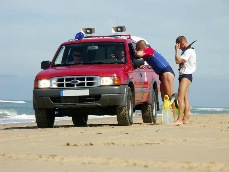 CRS à la plage