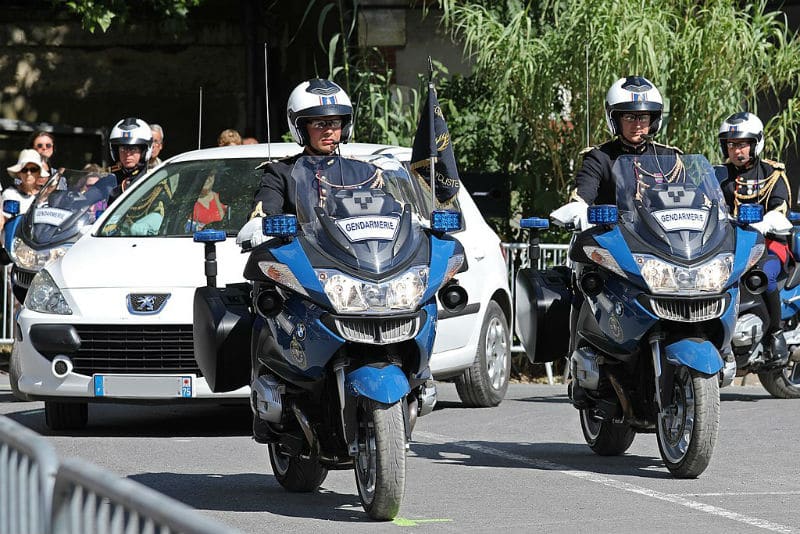 Motards de la Garde Républicaine