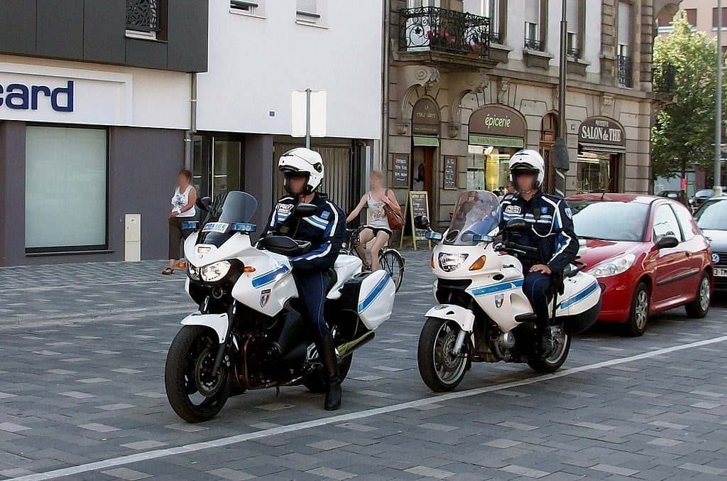 Motards de la Police Municipale